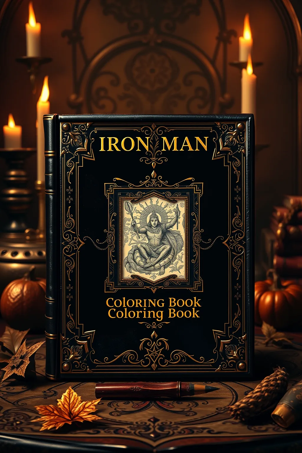 Iron Man Thanksgiving Coloring Book