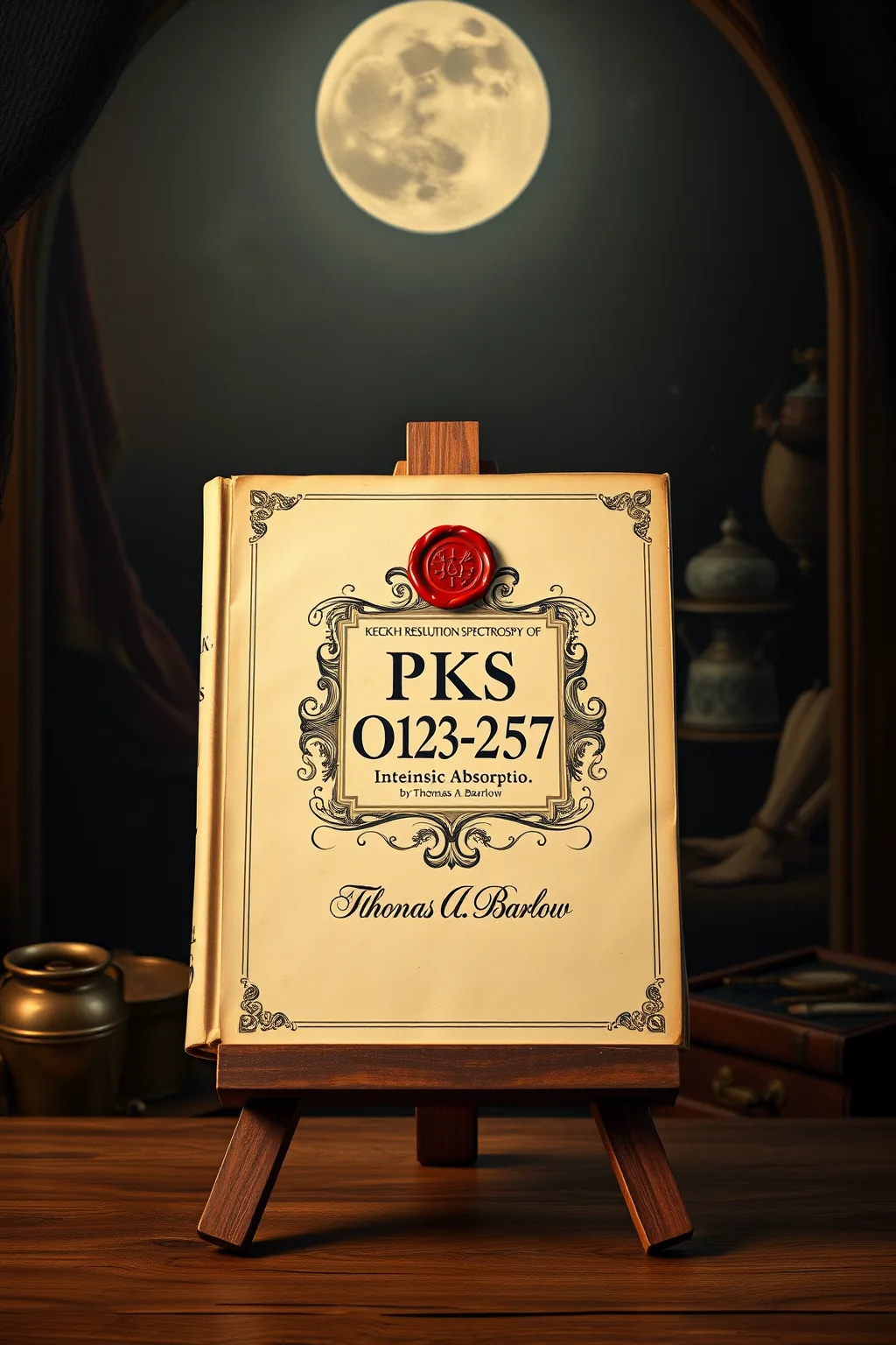 Keck High Resolution Spectroscopy of PKS 0123+257: Intrinsic Absorption in a Radio Loud Quasar — Occult Philosophy