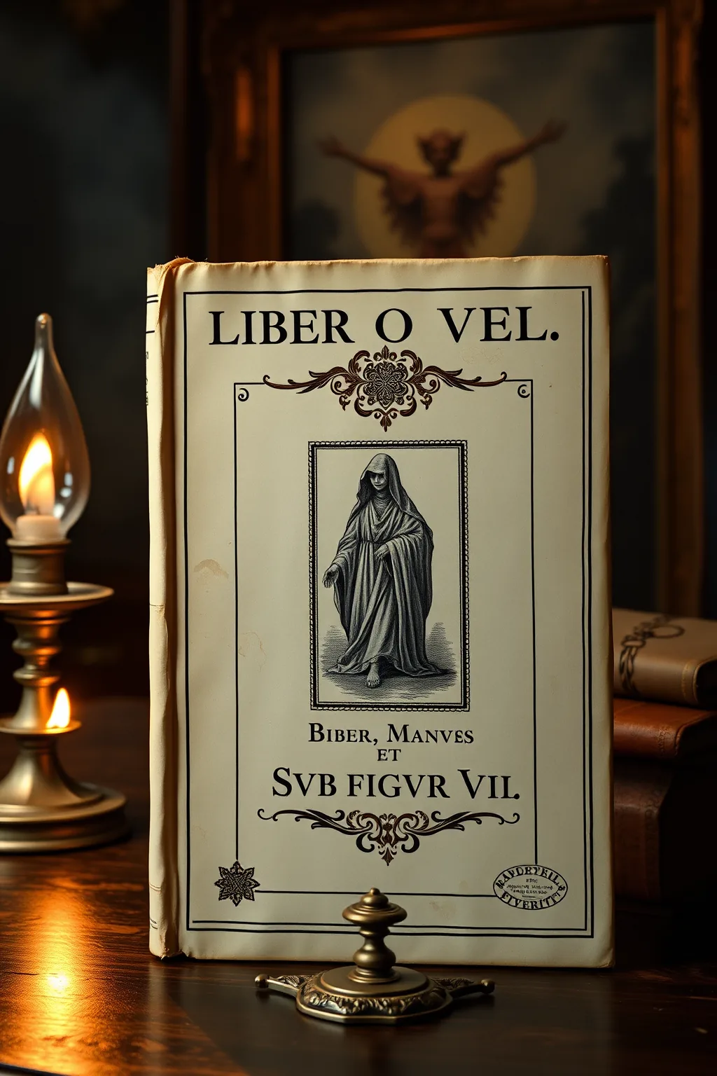 LIBER O 
   VEL 
   MANVS ET SAGITTAE 
   SVB FIGVR 
   VI