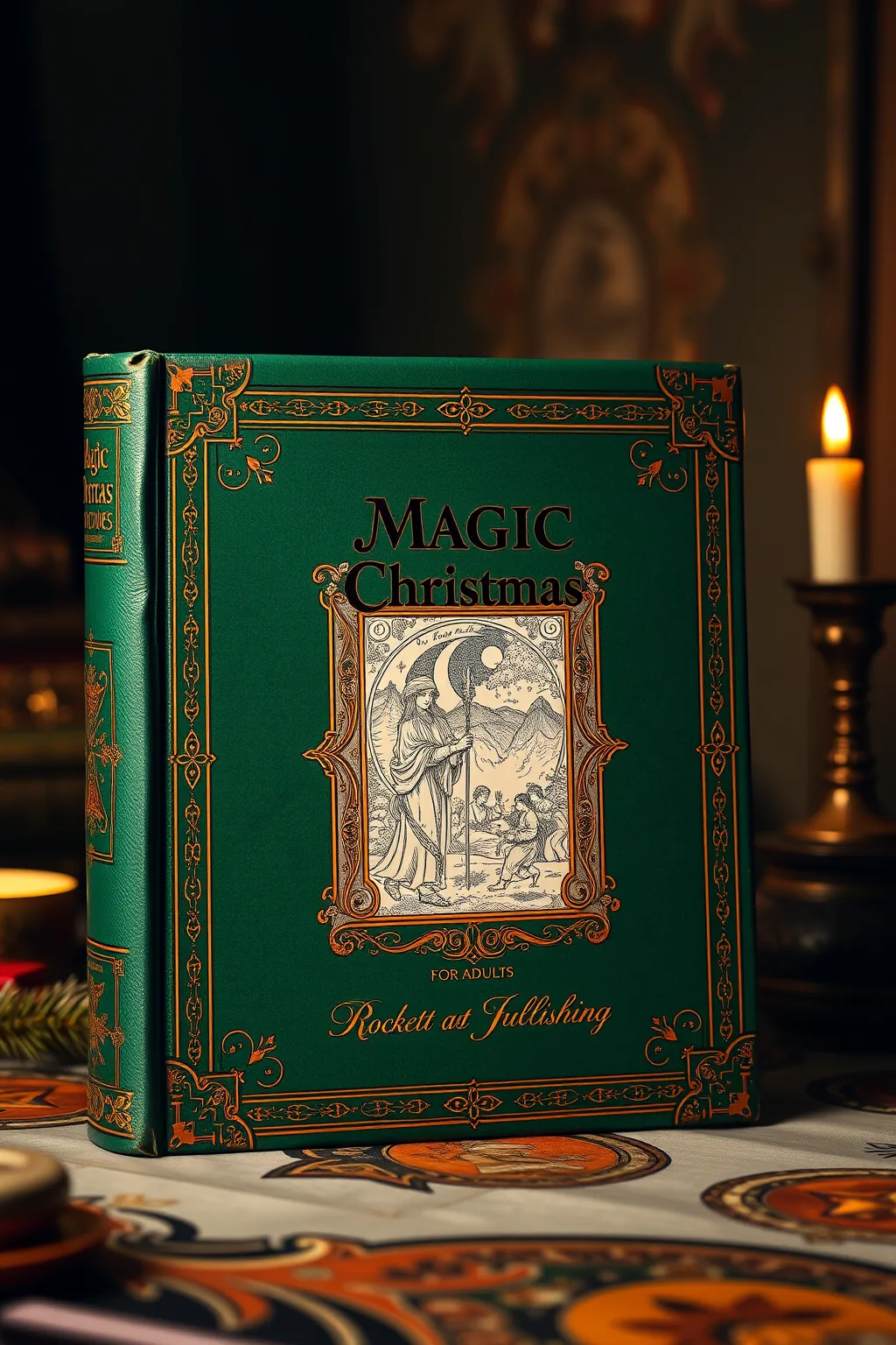 Magic Christmas Coloring Books for Adults — Magic & Ritual