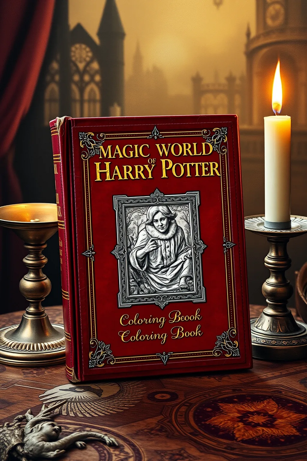 Magic World of Harry Potter : Coloring Book — Magic & Ritual