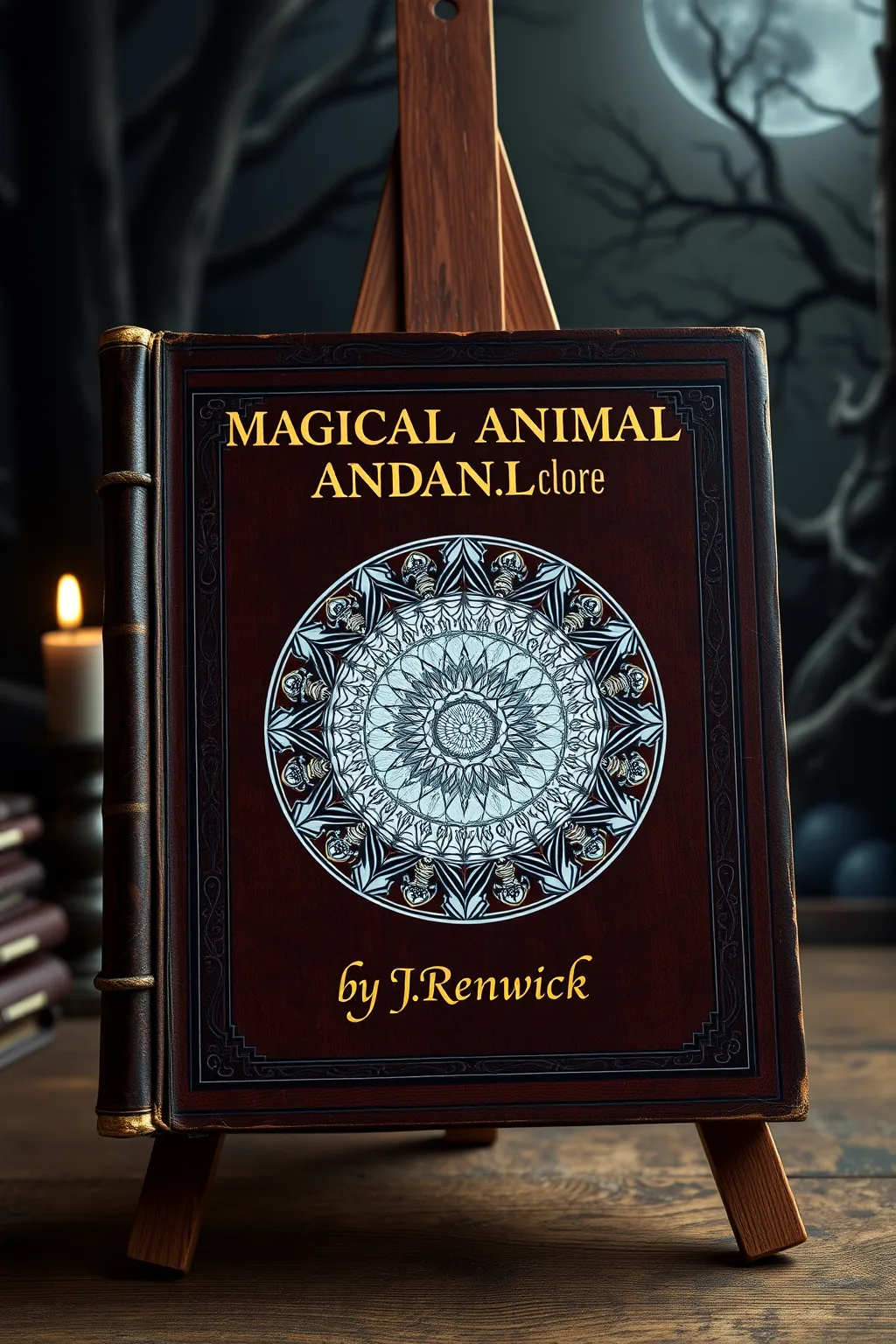 Magical Animal Mandala Coloring