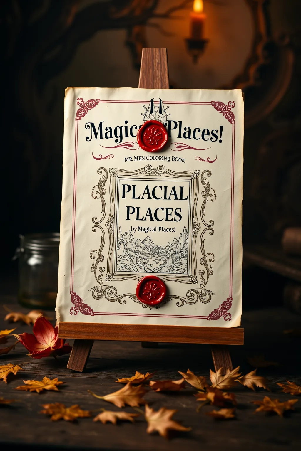 Magical Places! - Mr. Men Coloring Book — Magic & Ritual