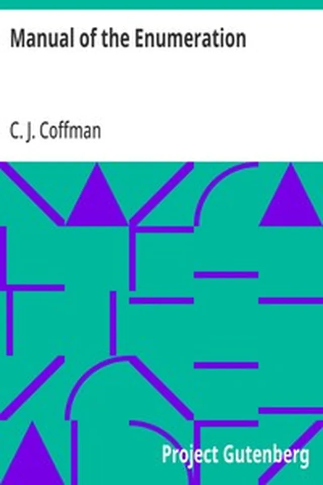 Manual of the Enumeration: A Text Book on the Sciences of the Enumeration, Book one