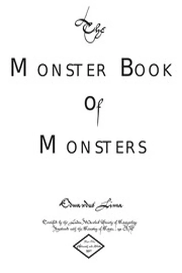 Monster Book Of Monsters
