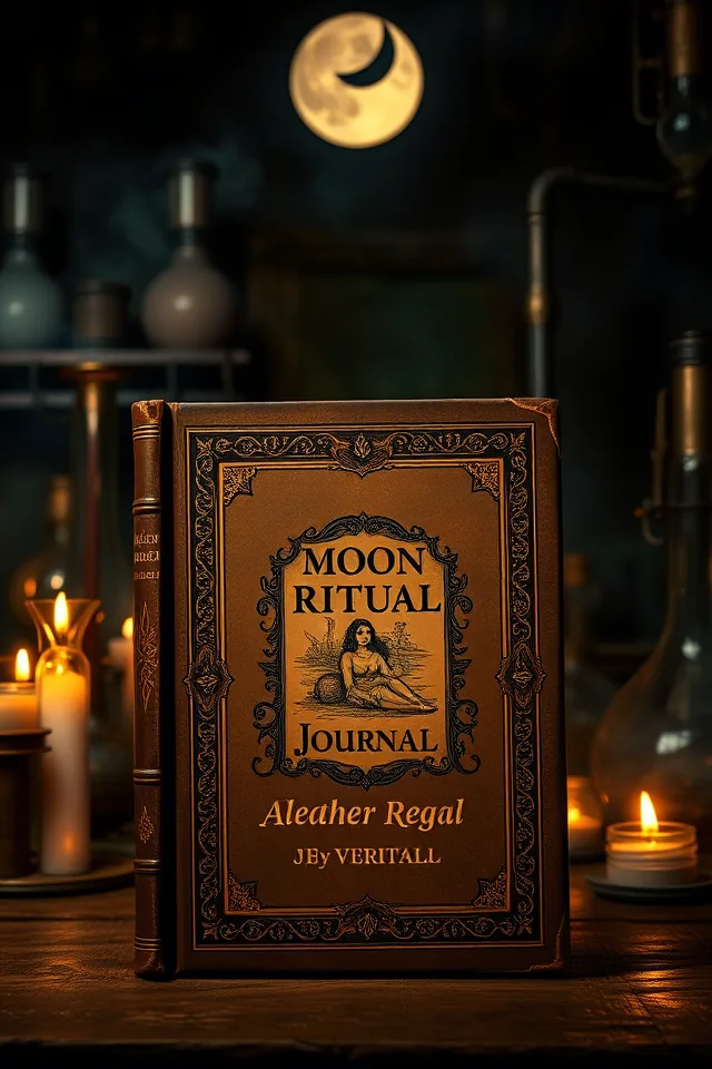 Moon Ritual Alchemy Journal