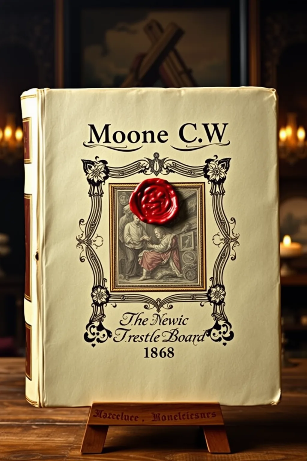 Moore C W The New Masonic Trestle Board 1868 — Freemasonry & Secret Societies