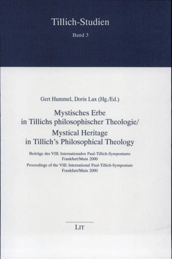 Mystical heritage in Tillich's philosophical theology