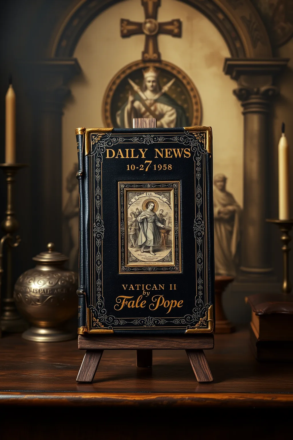 Newport Daily News 10-27-1958 Vatican II False Pope