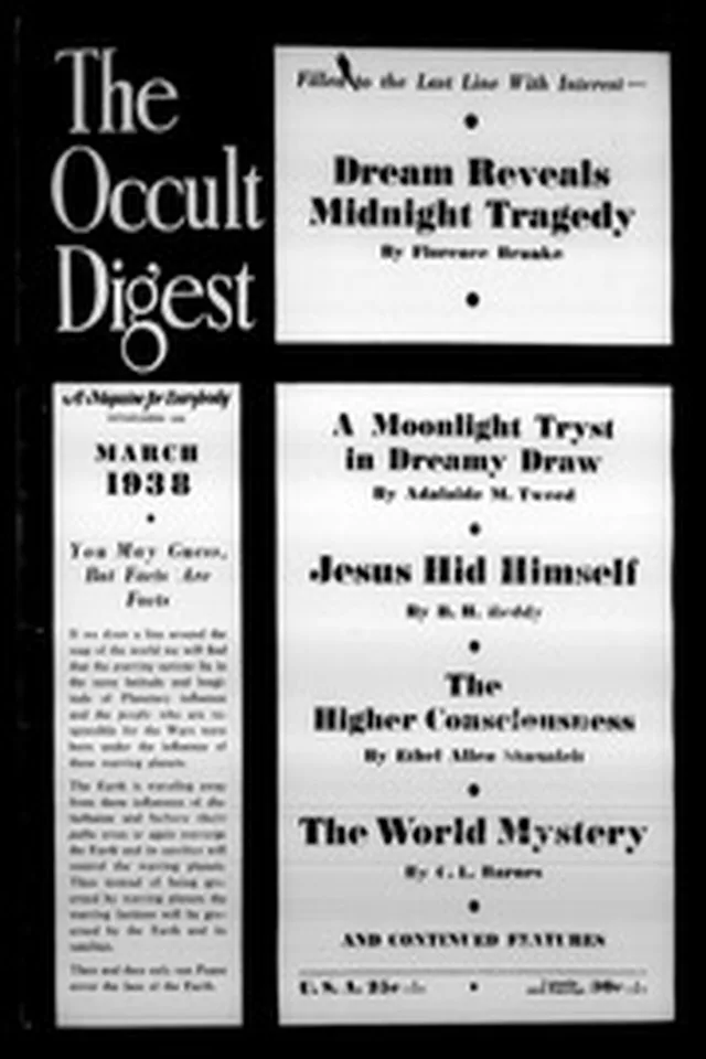 Occult Digest (Chicago, IL) 1938-03: Vol 14 Iss 3