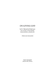 On Loving God