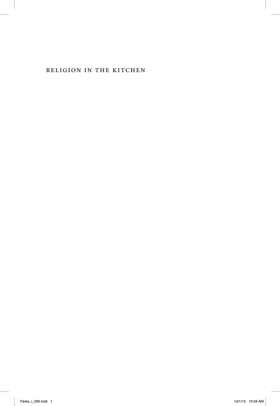 Religion in the Kitchen