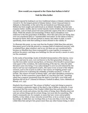 Response to the claim that Sufism is bida