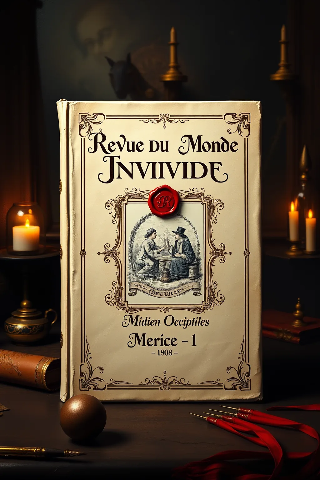 Revue Du Monde Invisible Review of the Occult Underground Meric 1898-1908 nwo illuminati freemasons — Freemasonry & Secret Societies