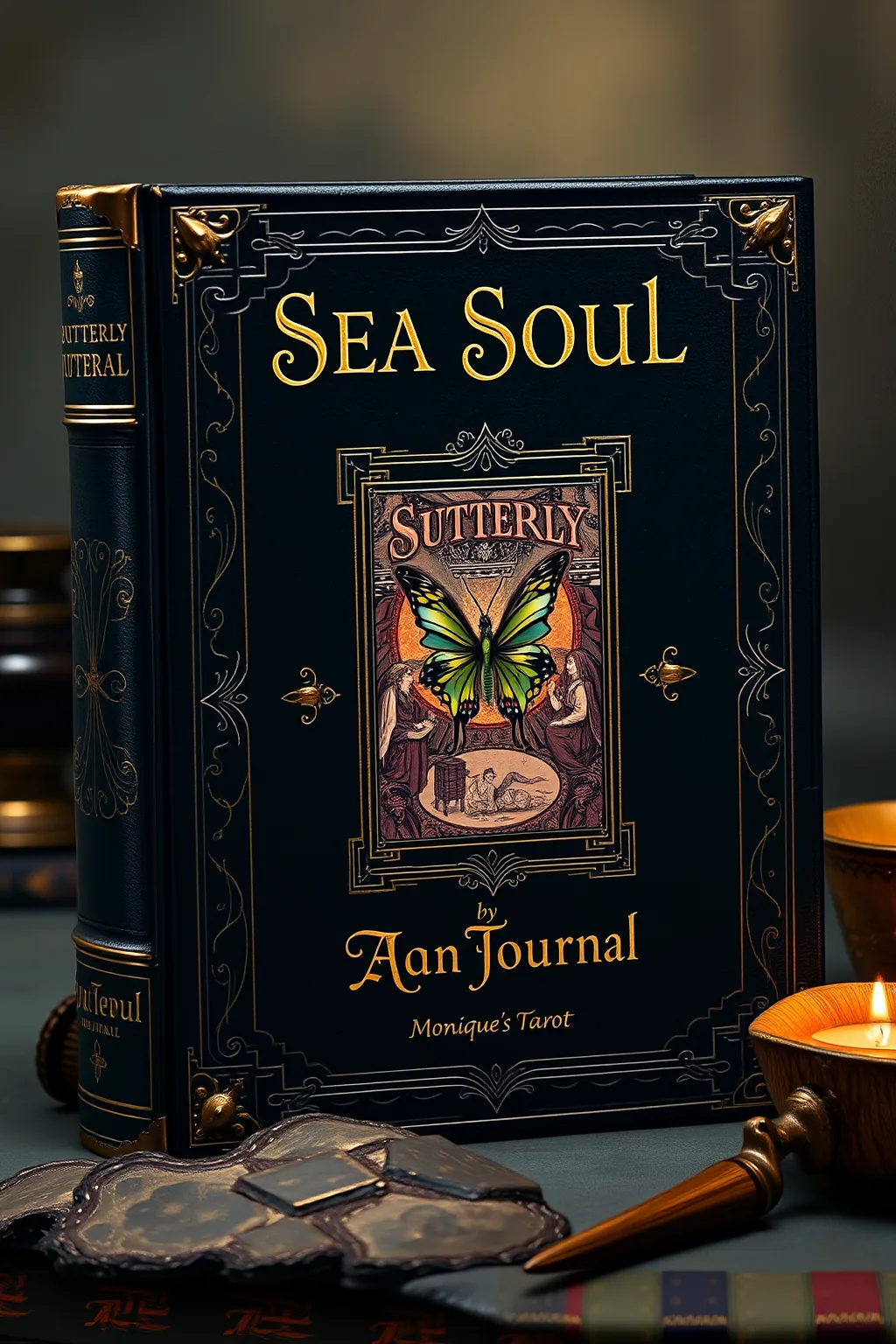 Sea Soul Butterfly Tarot Journal — Divination & Tarot
