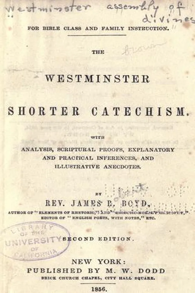 Shorter catechism