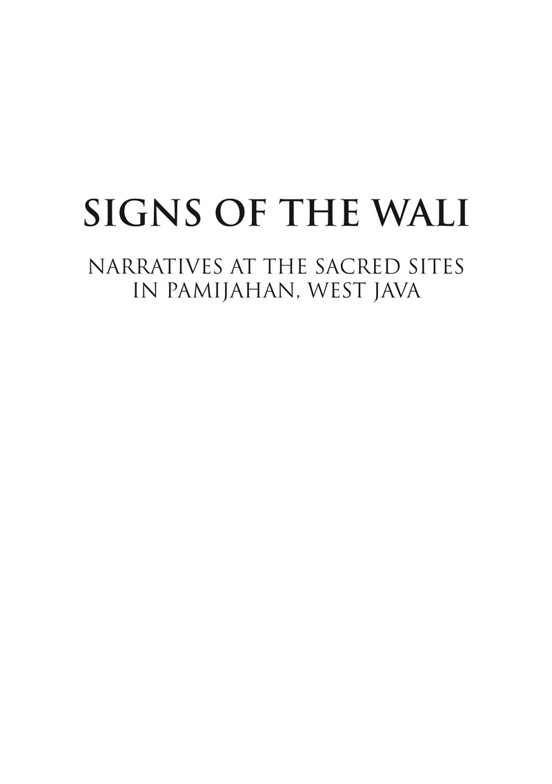 Signs of the Wali — 