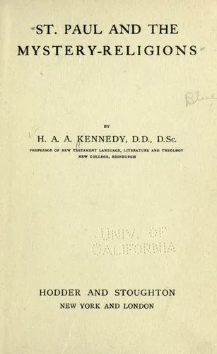 St. Paul and the mystery-religions