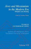 Studies in Contemporary Jewry — 