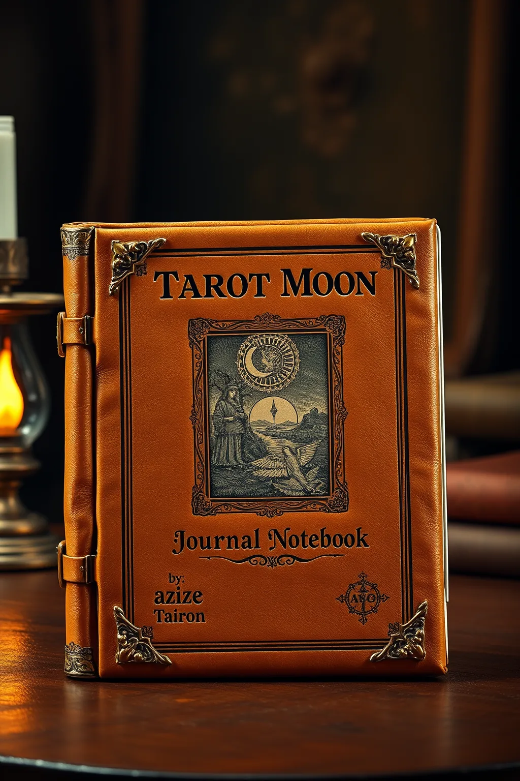 Tarot Moon : JournalNotebook — Divination & Tarot