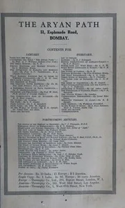 The Aryan Path Vol-I No-4