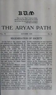 The Aryan Path Vol-VI No-10
