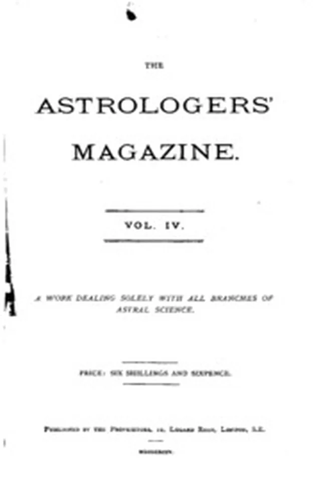 The Astrologer's Magazine