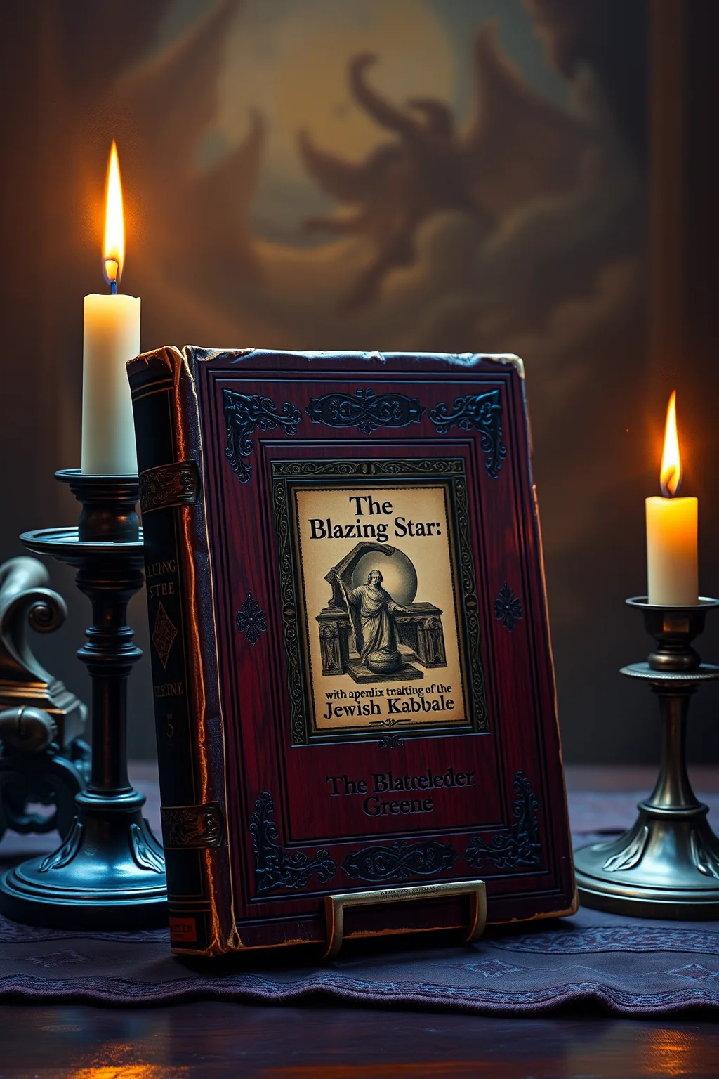 The blazing star: with an appendix treating of the Jewish Kabbala, also a ... — Kabbalah & Jewish Mysticism