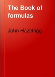 The Book Of Formulas