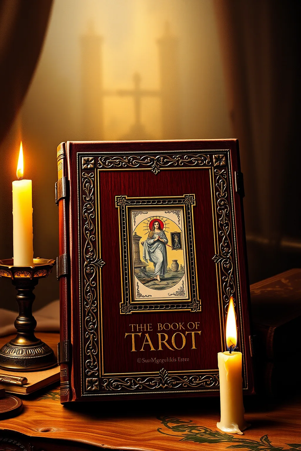 The Book Of Tarot. Illustrated With The Morgan Greer Tarot ............ By Susan Gerulskis Estes