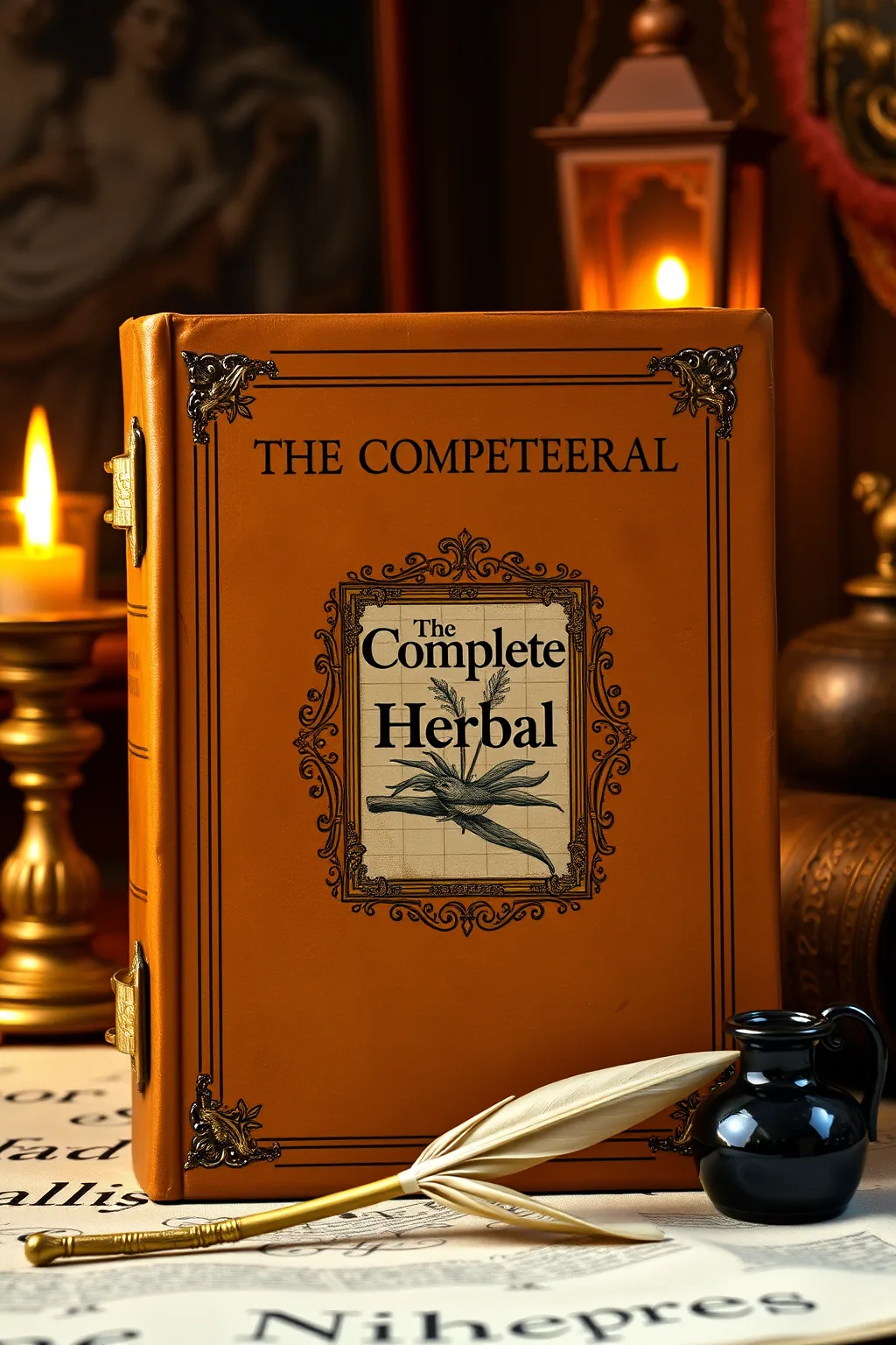 The Complete Herbal: To which is now added, upwards of one hundred additional herbs, with a display of their medicinal and occult qualities physically applied to the cure of all disorders incident to mankind: to which are now first annexed, the English physician enlarged, and key to Physic.