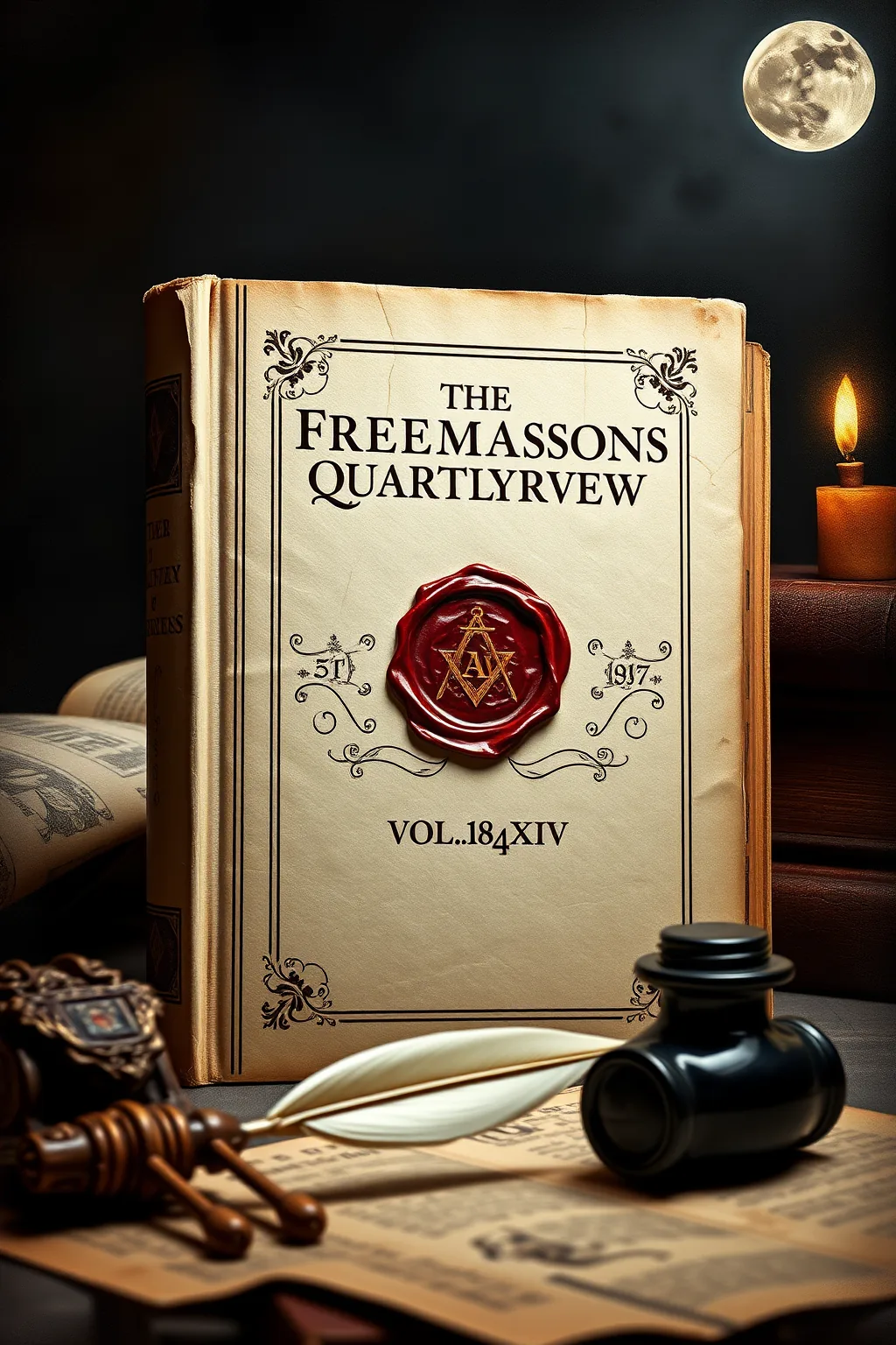 The Freemasons Quarterly Review Second Series Vol XIV 1847 — Freemasonry & Secret Societies