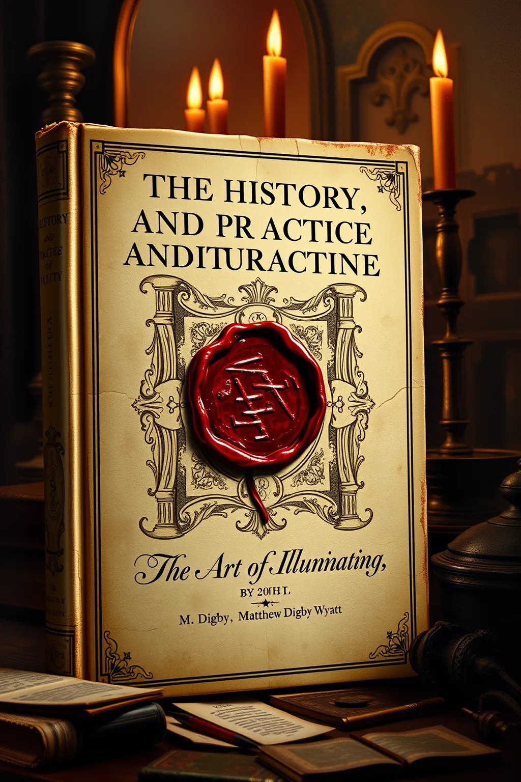 The History, Theory, and Practice of Illuminating: Condensed from 'The Art of Illuminating' by the same illustrator and author — Freemasonry & Secret Societies
