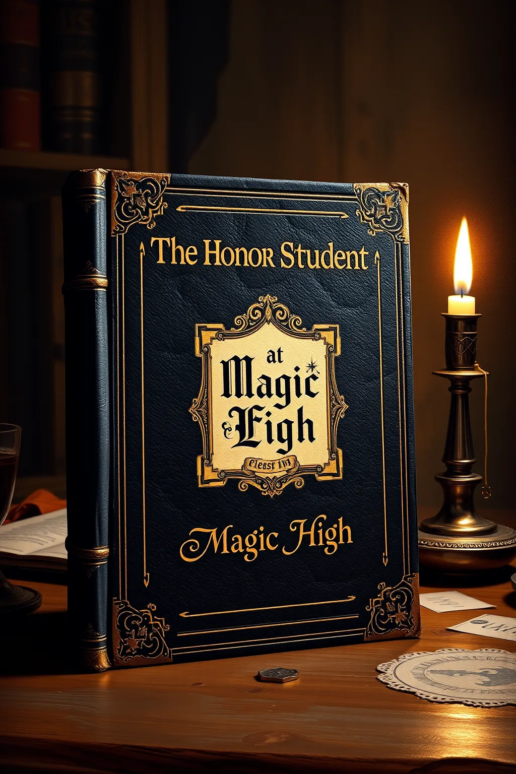 The honor student at magic high