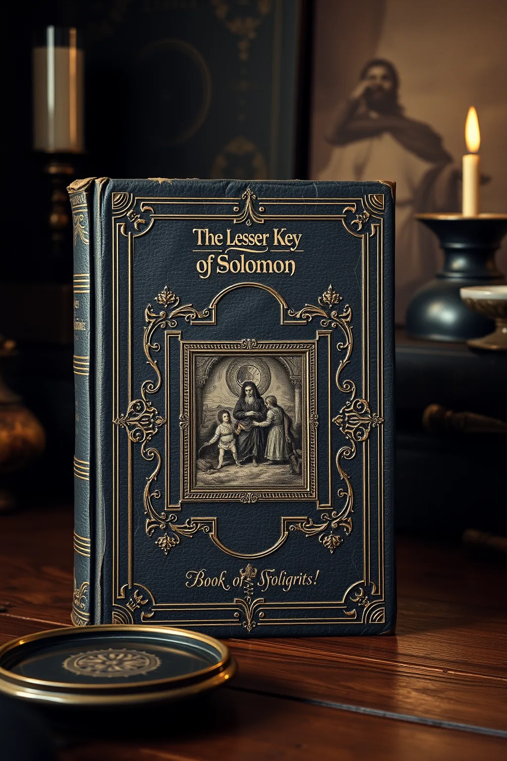 The lesser Key of Solomon, Goetia, the book of evil spirits : $b contains two hundred diagrams and seals for invocation and convocation of spirits, necromancy, witchcraft and black art