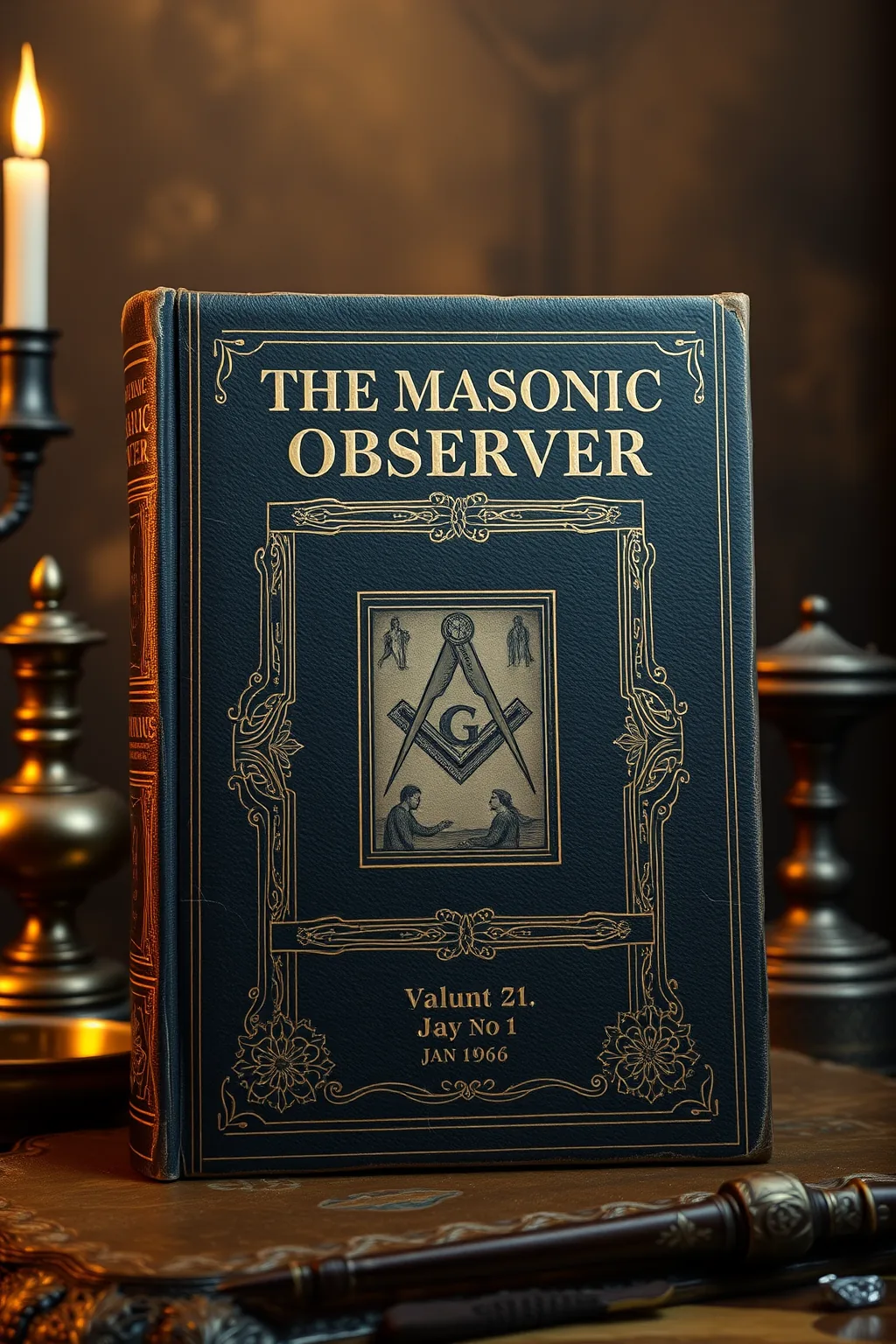 The Masonic Observer Devoted To Freemasonry Vol 7 No 1 Jan 1906 — Freemasonry & Secret Societies