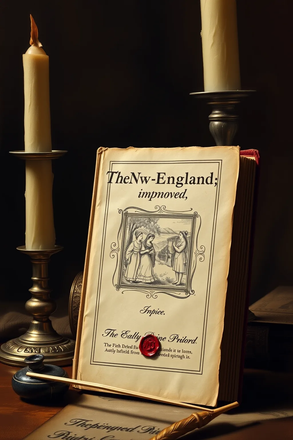 The New-England primre [sic] improved. — Divination & Tarot