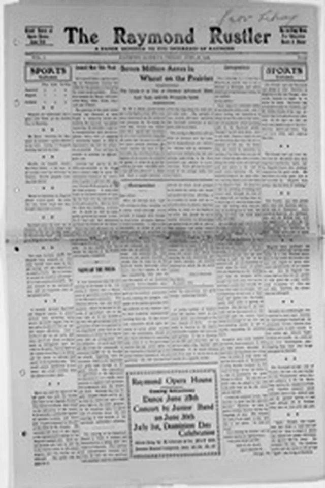 The Raymond rustler (1909-06-18)