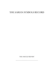 The+ Sabian+ Symbols+ Record