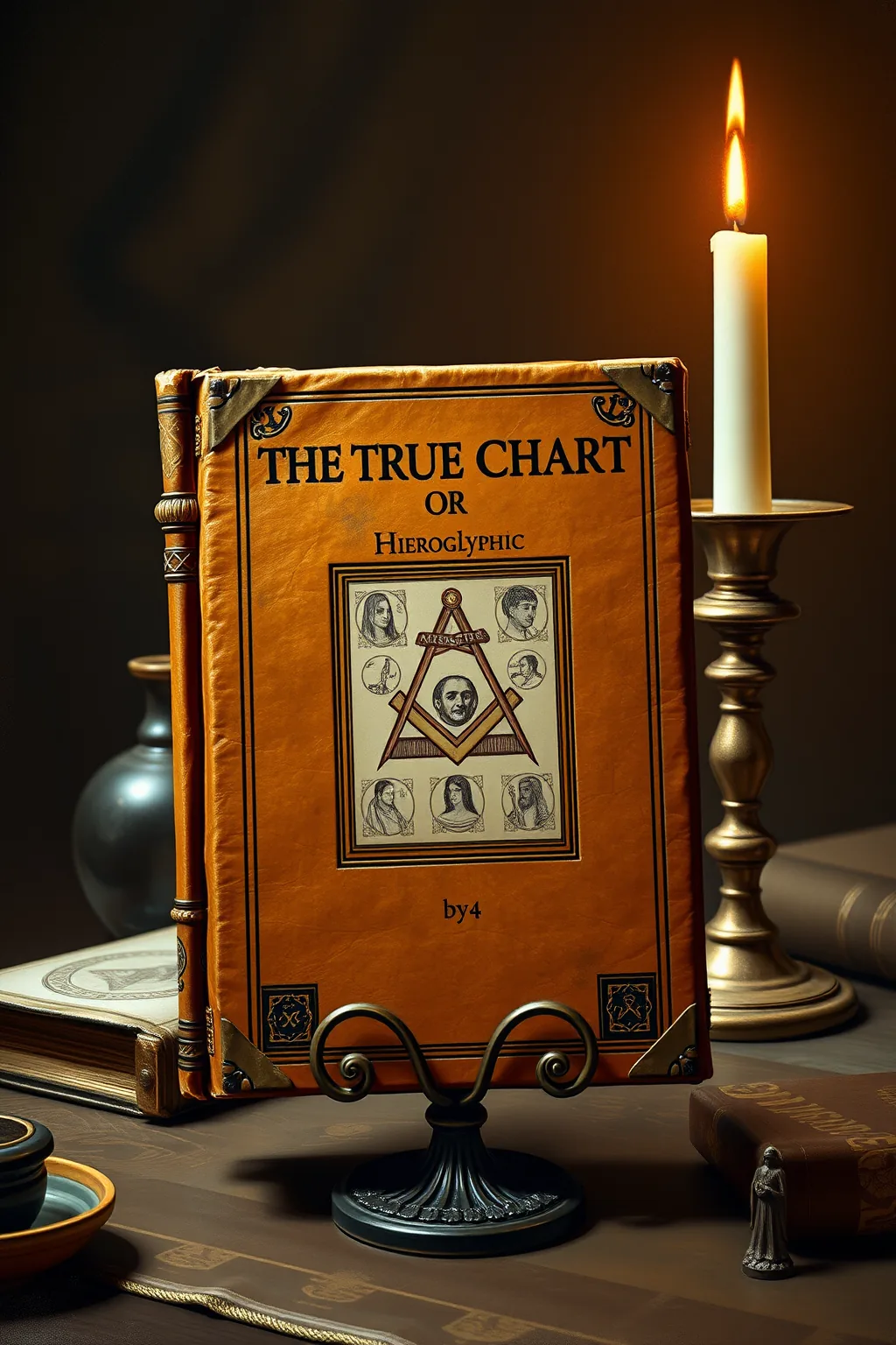 The True Masonic Chart Or Hieroglyphic 1854 nwo illuminati freemasons