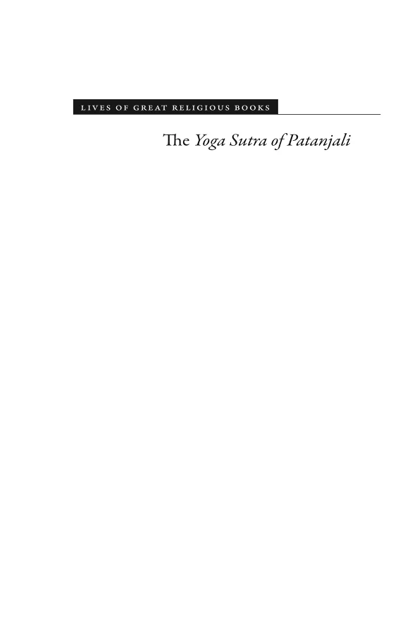 The Yoga Sutra of Patanjali