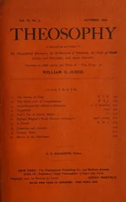 Theosophy 1896-10: Vol 11 Iss 7