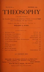 Theosophy 1896-12: Vol 11 Iss 9