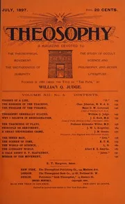 Theosophy 1897-07: Vol 12 Iss 4
