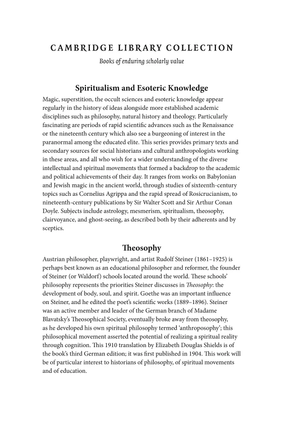 Theosophy — 