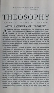 Theosophy Vol-51,No-8,June 1963
