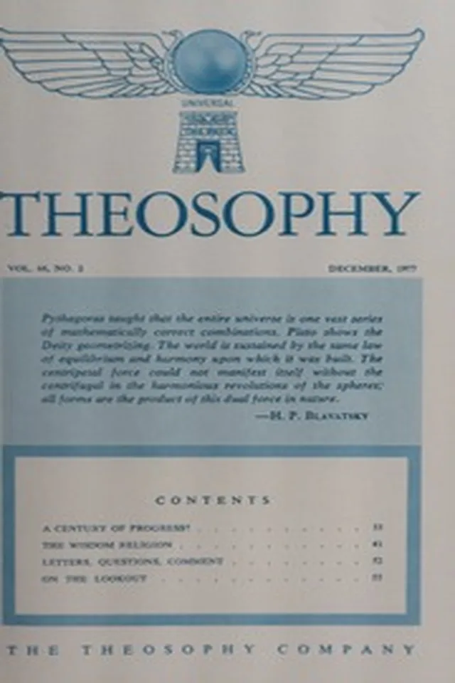 Theosophy Vol-66 No-2 December-1977