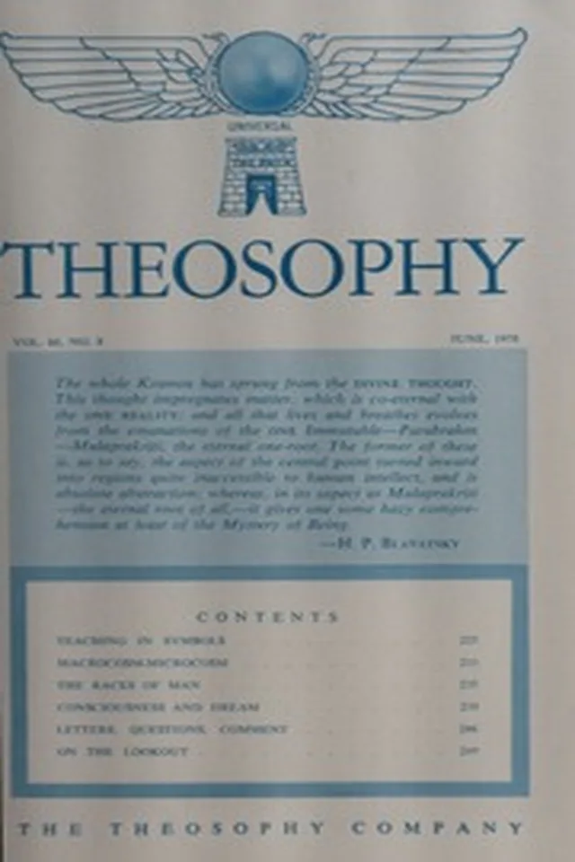 Theosophy Vol-66 No-8 June-1978