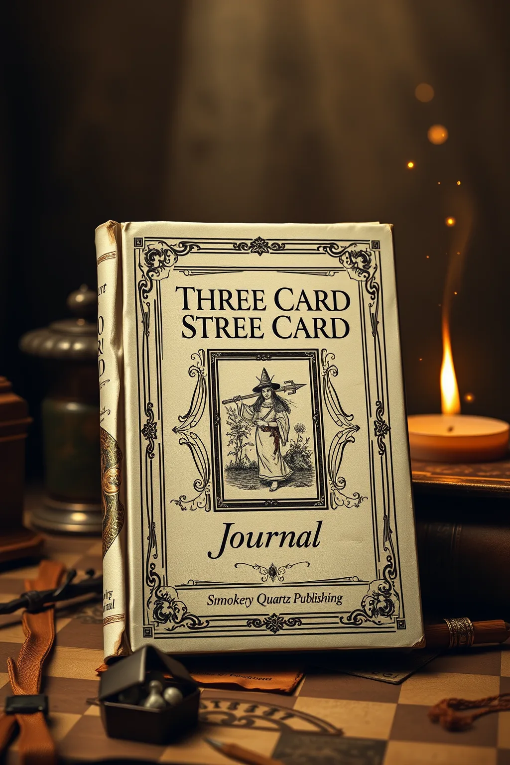 Three Card Spread Journal — Divination & Tarot