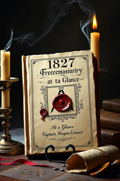 1827 Freemasonry At A Glance Captain Morgan Extract nwo illuminati